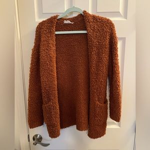 Burnt Orange, Fuzzy Sweater
